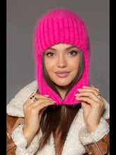 Winter Hat Women Russian Winter Trapper Hat with Ear Flaps - Thick Knitted Ushanka for Cold Weather Military Style Fur Pilot Hat