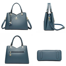 Soft Leather Women Crossbody Bags Large Capacity Shoulder Handbags