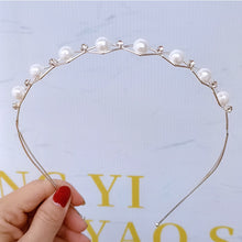 Fashion Pearl Hairbands for Women /Girls Rhinestone Crystal Sweet Hair Hoops