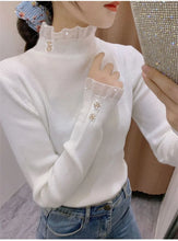 Winter Women Turtleneck Sweater Oversize Long Sleeve Top