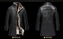 Mens Clothing Genuine Sheep Leather Coat Winter Parka Real Fur Long Plush Thick Oversize Sheepskin Jackets For Man M-5XL