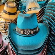 New cowboy hat women men fashion western knight hat embroidery accessories travel sun hat