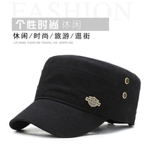 Mens Baseball Cap  Flat Caps  Spring Autumn Tactical Hat Men's Flat Top Cotton Cap Sports Leisure Hats