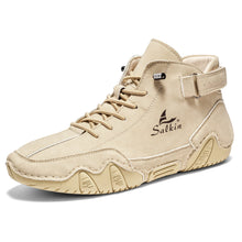 Handmade Men Boots New 2025 Leather Casual Shoes Outdoor Non-Slip Man Ankle Design Sneakers Tenis Masculino Zapatillas