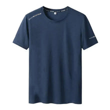 Plus Size T-shirt for Men 110-175kg 7XL Breathable Quick Dry Tees Big Oversized Round Neck Short Sleeve Tops Sport Male Clothing