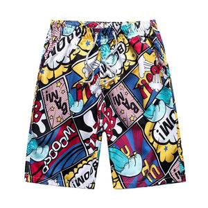 Men's Quick Dry Swim Trunks Beach Shorts