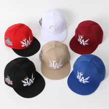 New hip hop baseball cap flat edge casual hat summer fashion embroidery letter sunshade sunscreen hat