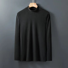 Large Size Men Autumn Winter Medium Collar Double-Sided Velvet Bottoming Shirt Trend Within the Warm Autumn Coat Long-Sleeve