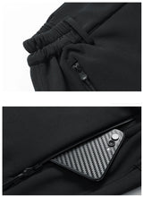 Plus Size 6XL 7XL 8XL Men's Winter Fall Snow Pants Waterproof Insulated Fleece Ski Snowboard Pants Outdoor Cargo Hiking Trousers