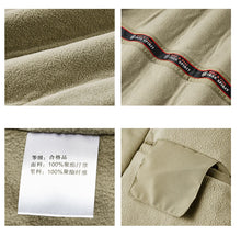 Big&Tall 8XL Men Outdoor Jacket Fleece Lined Thick Warm Winter Jacket Hiking Camping Windbreaker Plus Size Outwear Hooded Coat