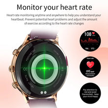 LIGE Smart Watch Women Bracelet Voice Assistant  Bluetooth Calls Waterproof