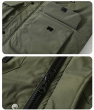 Winter Cargo Parkas Men Thick Fleece Jacket Coats Plus Size 13XL Camp Parkas Waterproof Casual Winter Long Jacket Male Big Size