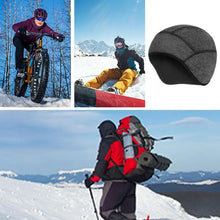 Winter Cycling Hat For Men Warm Fleece Lined Windproof Hat Warm Ski Ear Band for Winter Cold Weather Hat for Men Adults All Ages