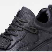 Genuine Leather Sneakers Men's Shoes Outdoor Casual Hiking Shoes Soft Soled Anti-skid Mountaineering Shoes Men Zapatillas Hombre