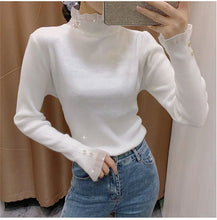 Winter Women Turtleneck Sweater Oversize Long Sleeve Top