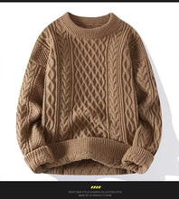 Trendy Knitted Sweater For Men Casual Round Neck Pullover Male Knitted Soft Fall Winter Fashion Long Sleeve Mens Kntwear Outwear