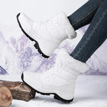 Autumn Winter High-Top Warm Cotton Boots Snow Boots for Cold Weather Comfortable Shoes for Women