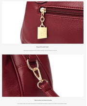 Famous Brand Authentic Handbag Women's 2024 New Arrival Large Capacity Mom Bag for the Middle-Aged Stylish Genuine Leather Shoulder Messenger Bag