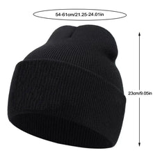 Cute penguin embroidered knitted hats for men and women, autumn and winter outdoor warm sports event woolen hats, bean hats