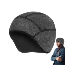 Winter Cycling Hat For Men Warm Fleece Lined Windproof Hat Warm Ski Ear Band for Winter Cold Weather Hat for Men Adults All Ages
