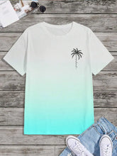 Summer Casual  Hawaiian Men's Fashion T-shirt Short Sleeve 3D Print