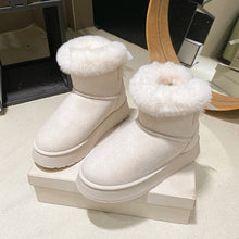 2026Winter Women Shoes Fashion High Top Cotton Shoes Plush Warm Snow Boots Winter Boots for Women Outdoor Non Slip Platform Boot