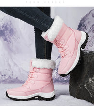 Autumn Winter High-Top Warm Cotton Boots Snow Boots for Cold Weather Comfortable Shoes for Women