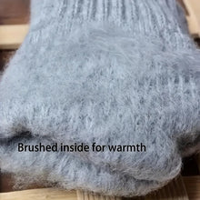 Men's winter hat, outdoor winter scarf, gloves, neckline, one plus cashmere insulated knit hat and socks