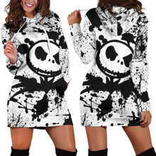 Jack Skellington Hoodie Dress Sweater Fashion Disney Dress Sweatshirt