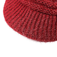 Winter Warm Hat Knitted Hat Casual Fashion Mom Cap Grandmother Hat Plush Thickened Fleece-Lined Warm Wool Christmas Gift