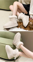 2026Winter Women Shoes Fashion High Top Cotton Shoes Plush Warm Snow Boots Winter Boots for Women Outdoor Non Slip Platform Boot