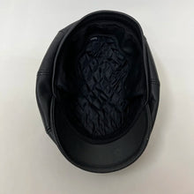 New Men's Cowhide cap Real Leather Earflap Caps Men Real Cowhide Leather Caps Male Fall Winter Genuine Real Cow Leather Baseball