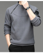 Men's Sweatshirts Fall Winter Long-sleeved T-shirt Top Loose Trend Round Neck Bottoming Shirt Lightweight Casual Sports