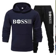 Two-piece Fitness Sets for Autumn and Winter, Casual Sportswear for Both Men and Women, Paired with Fashionable Hooded Sweatshir