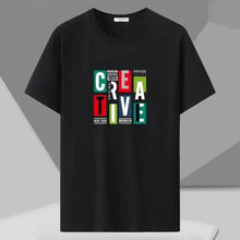 Mens T Shirts Printed Tee Plus Size 110-180kg 5XL 6XL 7XL Black T-shirt Round Neck Short Sleeve Oversized Tops Big Men Clothing