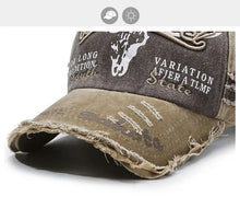 New Cool Fashion Men Washed Cotton Baseball Cap Retro Four Seasons Male Outdoor Sport Cap Hat For Men Accessory