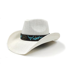 New cowboy hat women men fashion western knight hat embroidery accessories travel sun hat