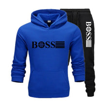 Two-piece Fitness Sets for Autumn and Winter, Casual Sportswear for Both Men and Women, Paired with Fashionable Hooded Sweatshir