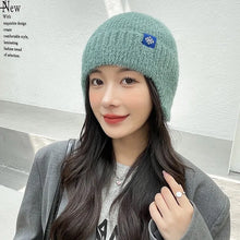 Winter versatile knitted hat for women with ear protection and elastic hood for warmth, cold resistance, and windproof riding