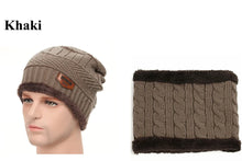 Winter Hats For Men Skullies Beanie Hat Winter Cap Men Women Wool Scarf Caps Balaclava Mask Bonnet Knitted Hat Gorras