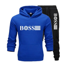 Two-piece Fitness Sets for Autumn and Winter, Casual Sportswear for Both Men and Women, Paired with Fashionable Hooded Sweatshir