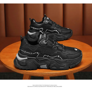 2024 New men’s Sneakers  Comfortable running shoe Classic  Thick Platform shoes