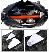 Soft Leather Mother Bag Large Capacity Fashionable Shoulder Crossbody Bag for Women