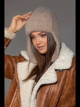 Winter Hat Women Russian Winter Trapper Hat with Ear Flaps - Thick Knitted Ushanka for Cold Weather Military Style Fur Pilot Hat