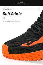 Steel Toe Anti-smash  Anti-Puncture Safety Shoes Men Lightweight Slip Resistant Work Shoes Comfortable Breathable Work Boots Men