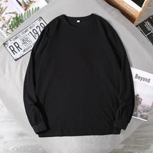 Big Sizes Men Clothes 12XL T Shirt Men Basic 100 Cotton Long Sleeve T-shirt Male Plus Large 10XL Oversized Simples Black Tshirt