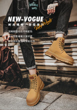 Big Size48 Men Boots Fashion Motorcycle Ankle Boots for Men Waterproof Hiking Boot Winter Chelsea Retro Boots Comfy Botas Hombre