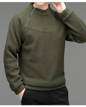 Men's Sweatshirts Fall Winter Long-sleeved T-shirt Top Loose Trend Round Neck Bottoming Shirt Lightweight Casual Sports