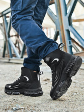 Steel Toe Cap Shoes For Men Work Boots Puncture-Proof Work Safety Shoes Protective Working Shoes Male Footwear Security Sneakers
