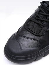 Genuine Leather Sneakers Men's Shoes Outdoor Casual Hiking Shoes Soft Soled Anti-skid Mountaineering Shoes Men Zapatillas Hombre